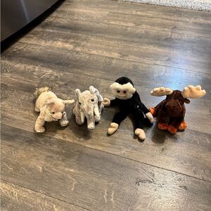 Lot of 4 Ty Beanie Babies‎